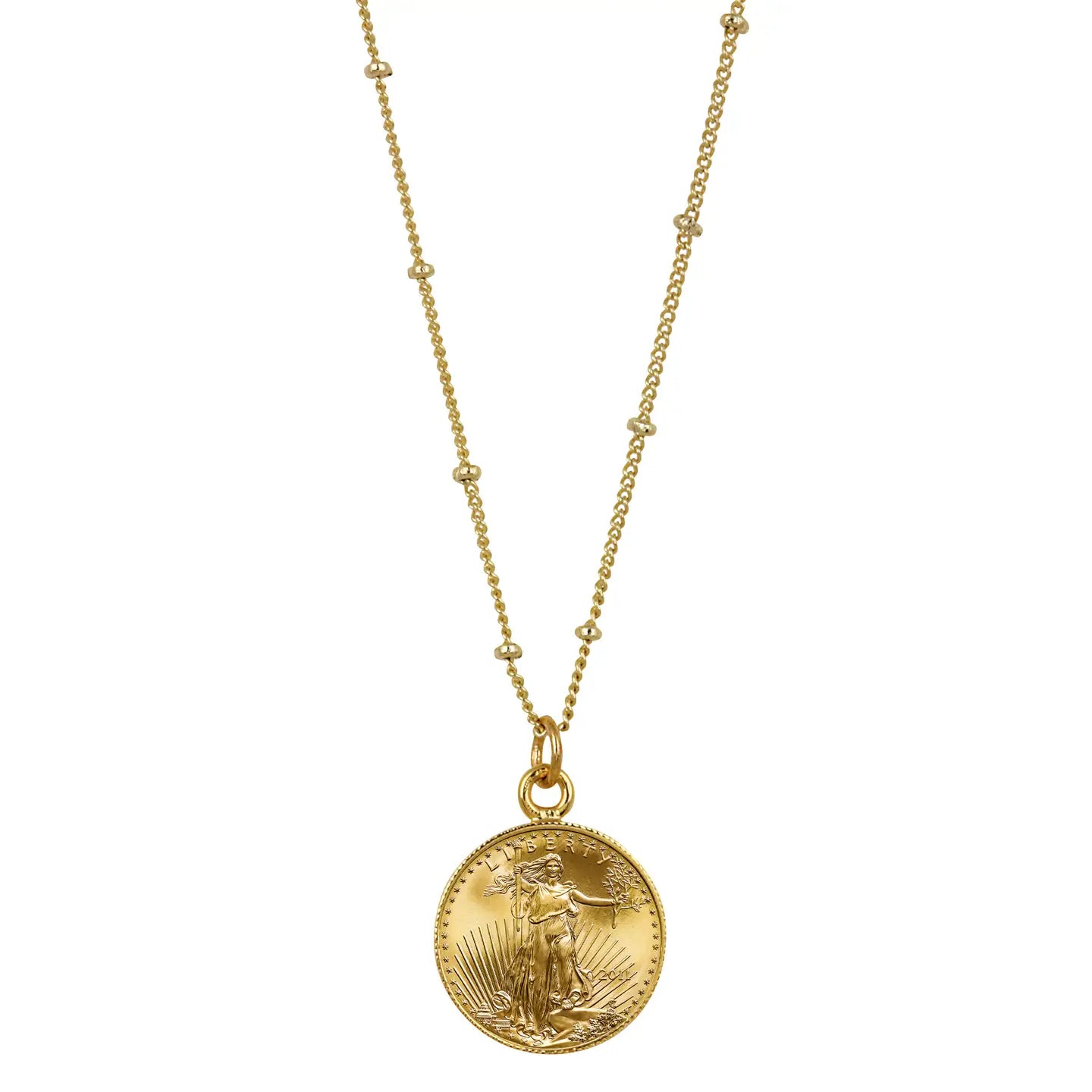 St. Gaudens Replica coin necklace- Kids