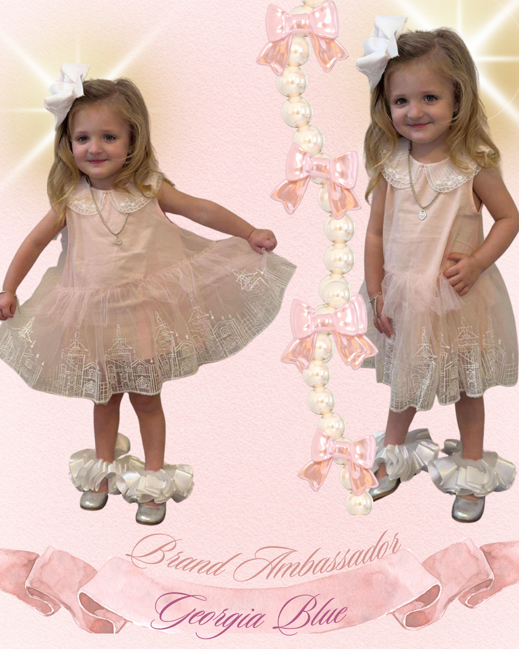 Royal in the City Dress-kids