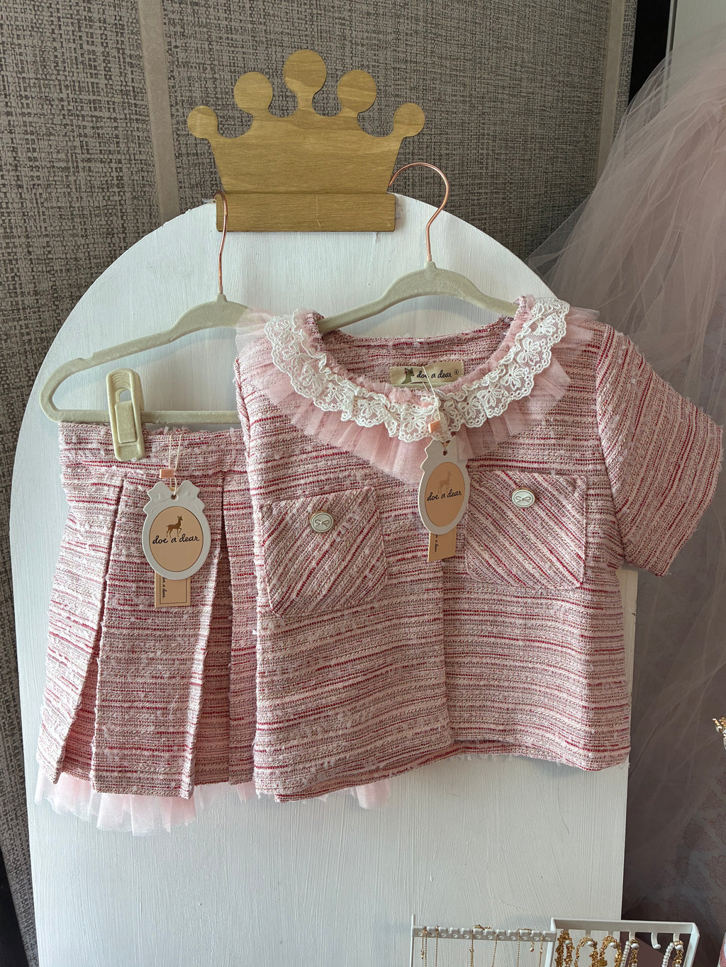 “Full of Grace” Tweed set