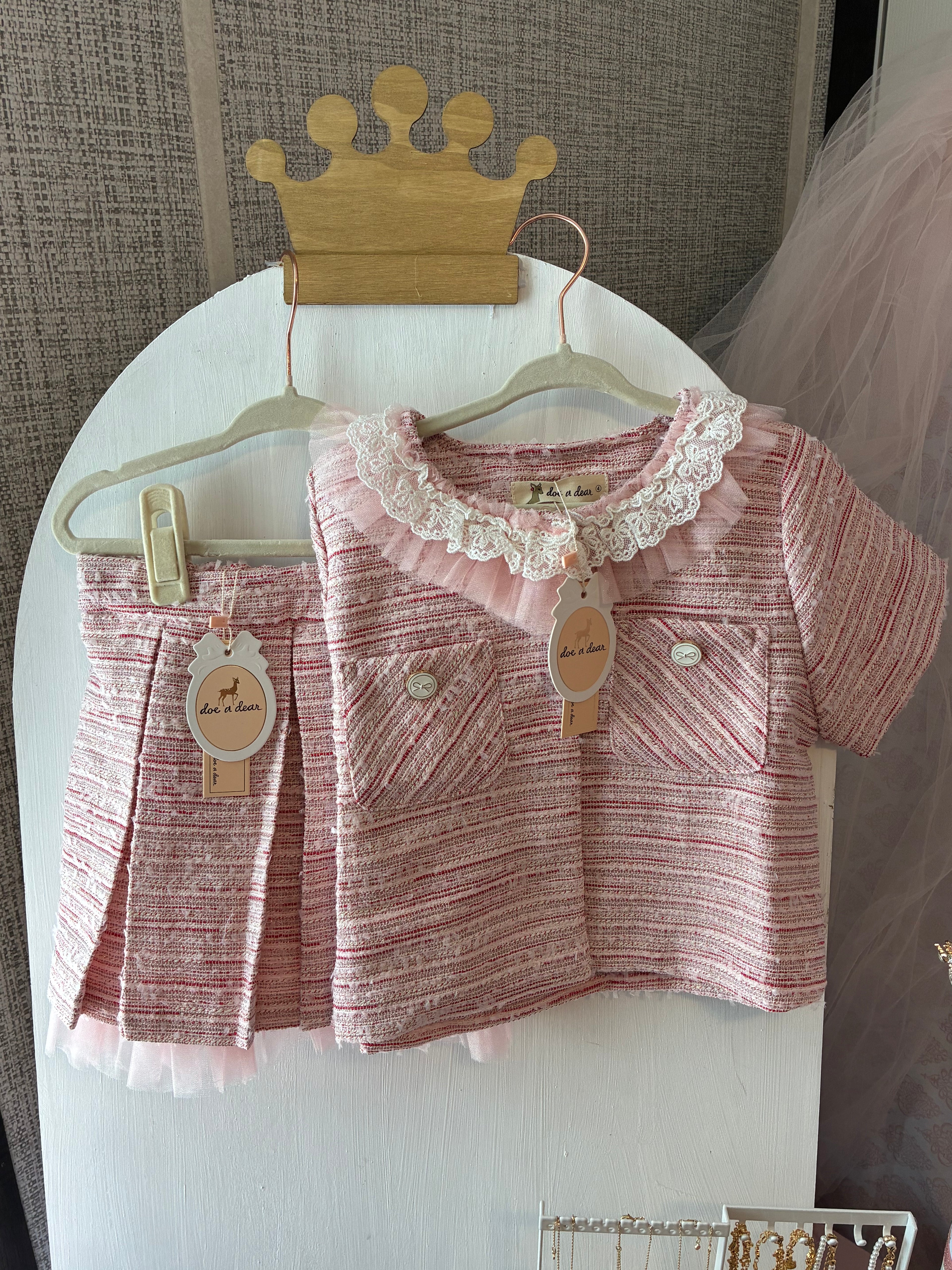 “Full of Grace” Tweed set