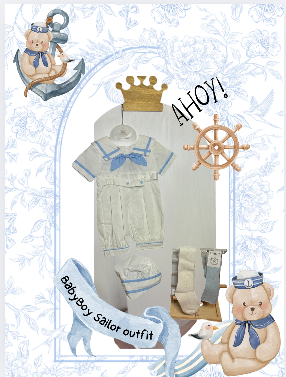 Sailor baby boy