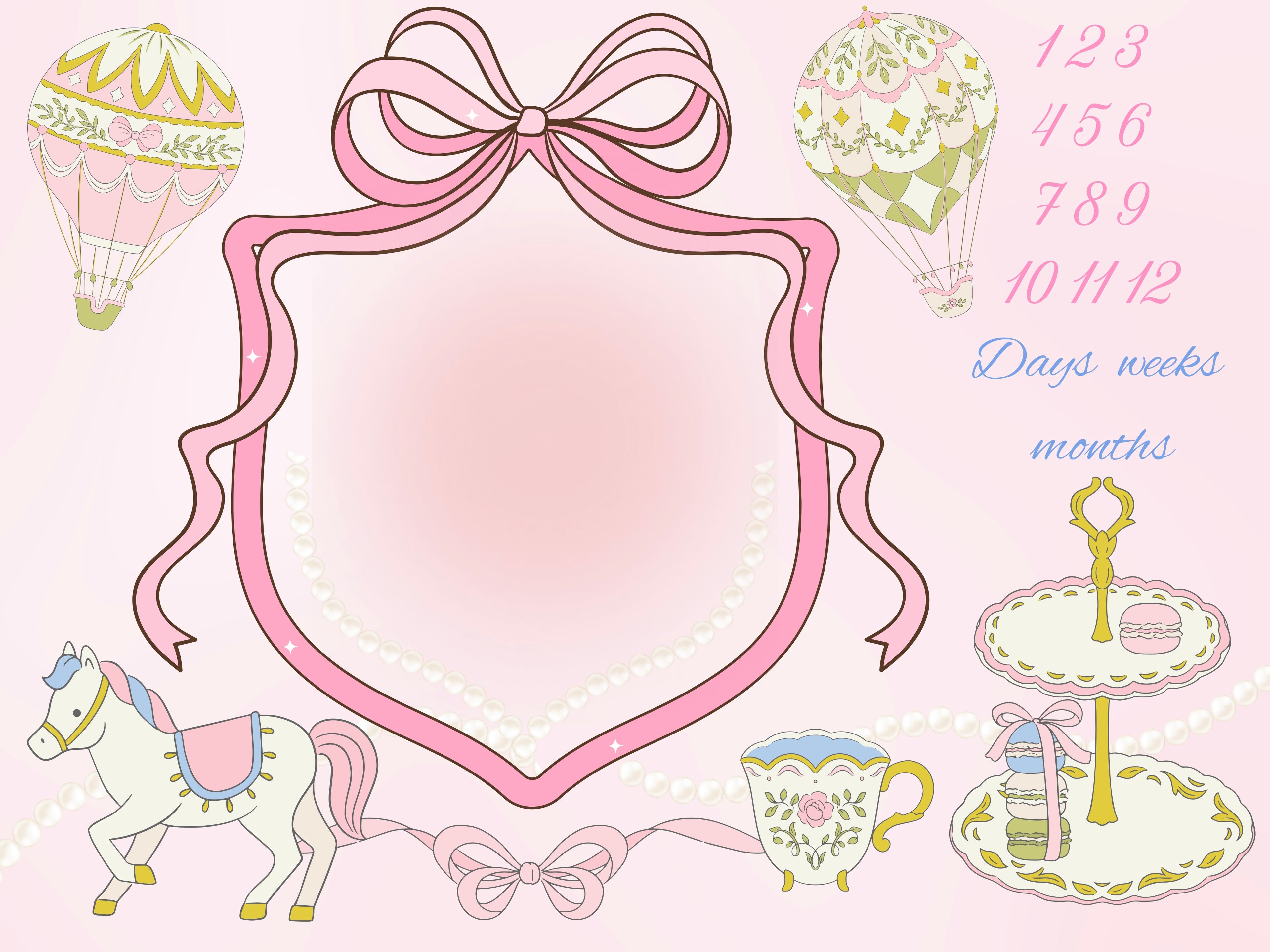 “Baby Girl” custom name milestone blanket