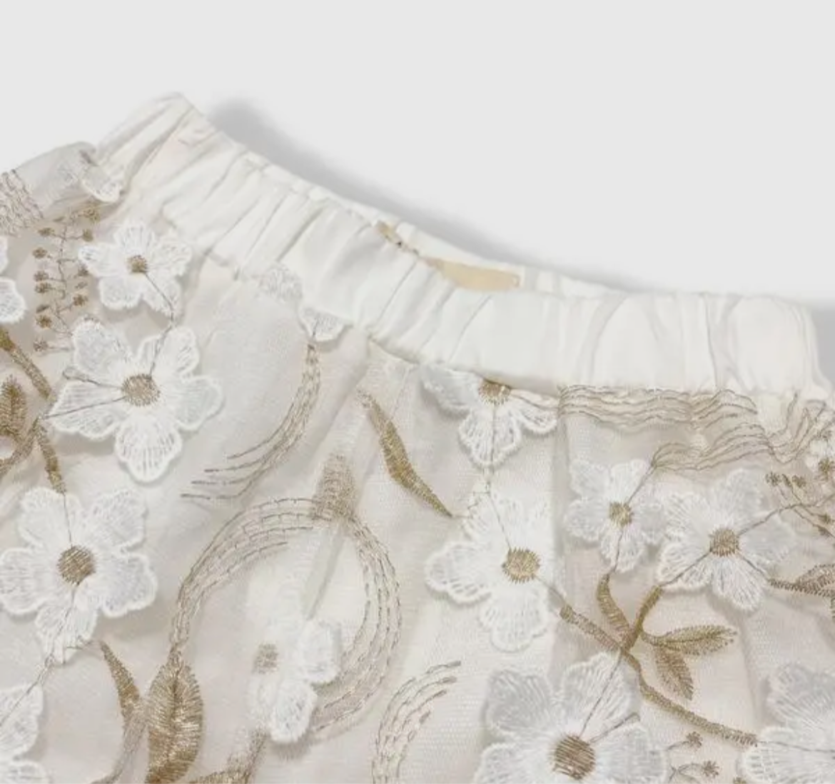 Floral Lace Shorts- kids