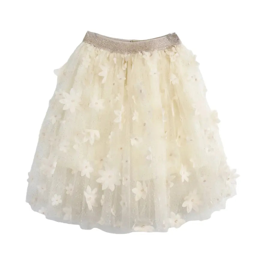 Crown blossom Tulle Skirt-kids