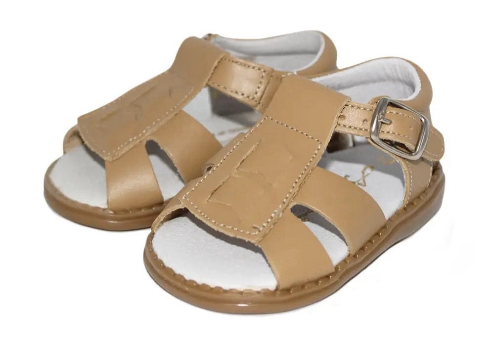 Leather Baby Boy spanish sandals $20