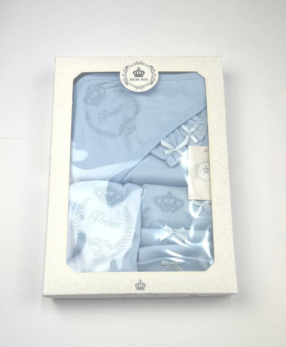 Prince Embroidered-Baby boy 6 pc-set