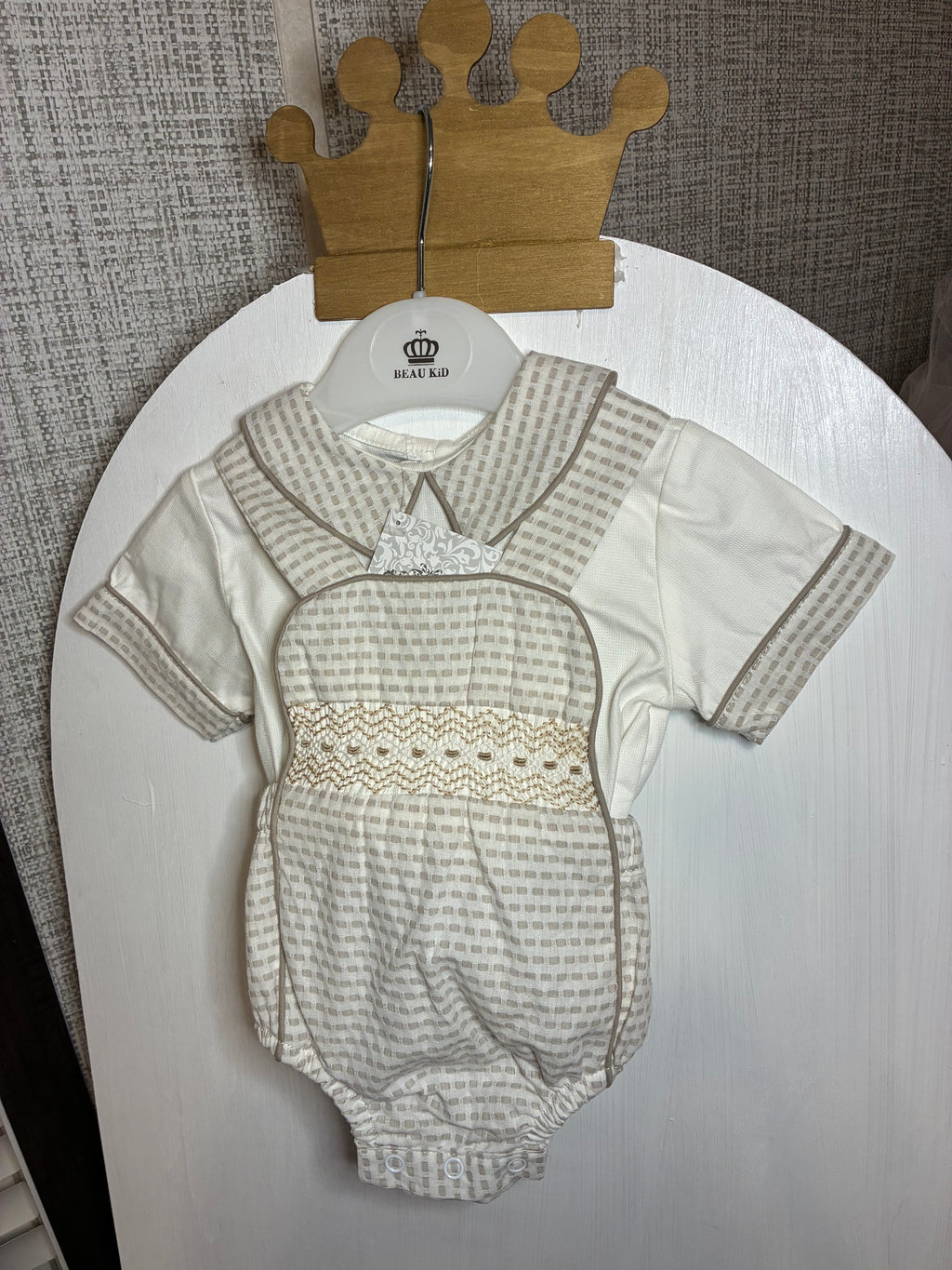 Vintage inspired- Baby boy outfit
