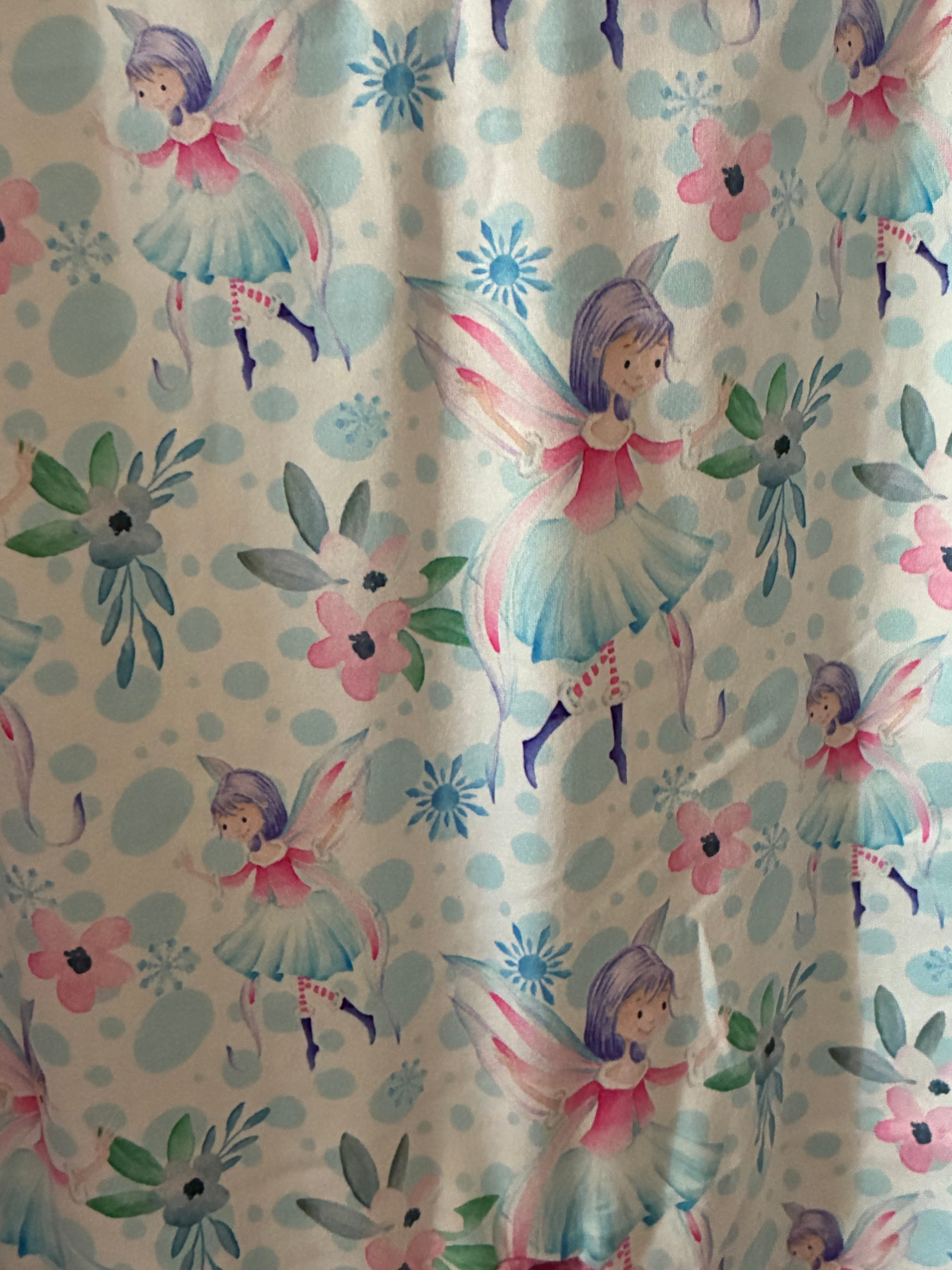 Ruffled long sleeve Fairy Romper