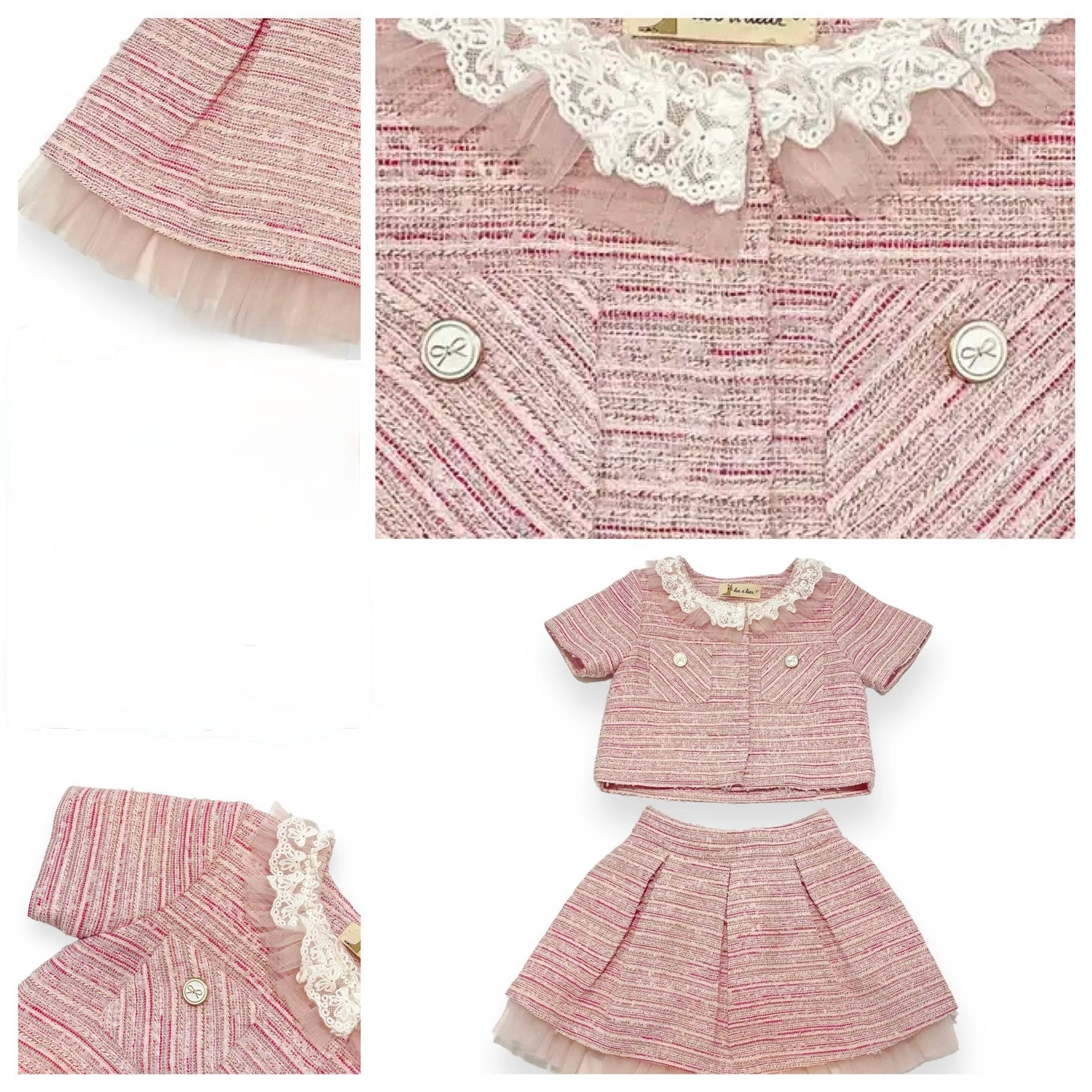 “Full of Grace” Tweed set