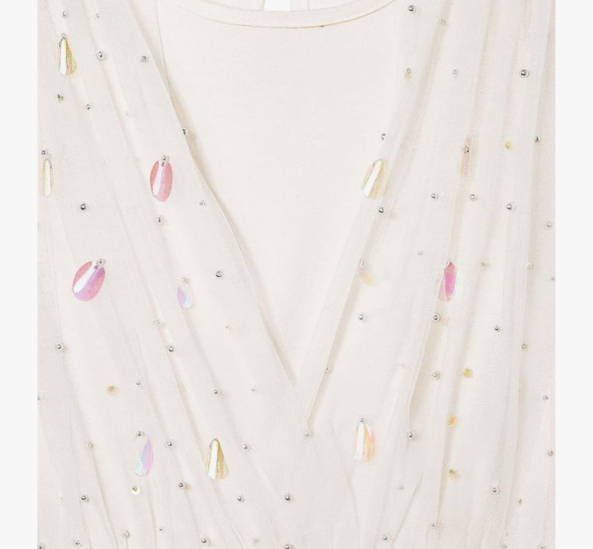 Sleeveless sequin Layered tutu dress