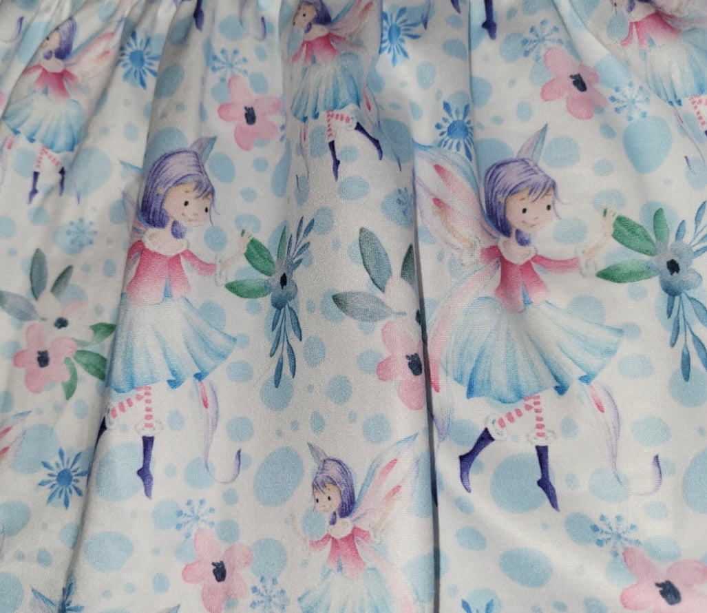 Ruffled long sleeve Fairy Romper