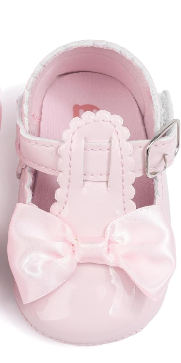 Bow for you crib shoes