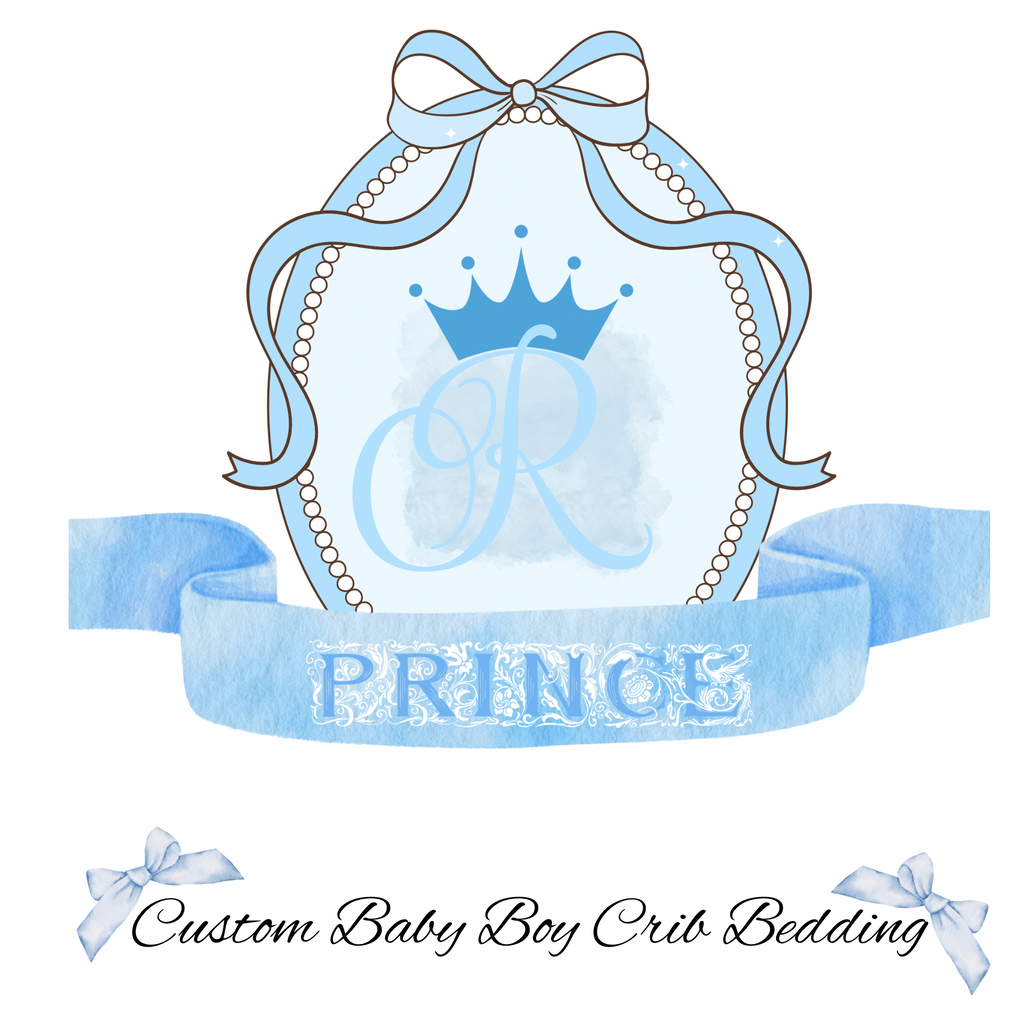 “Crowned in Comfort Collection” -Boy Crib Bedding