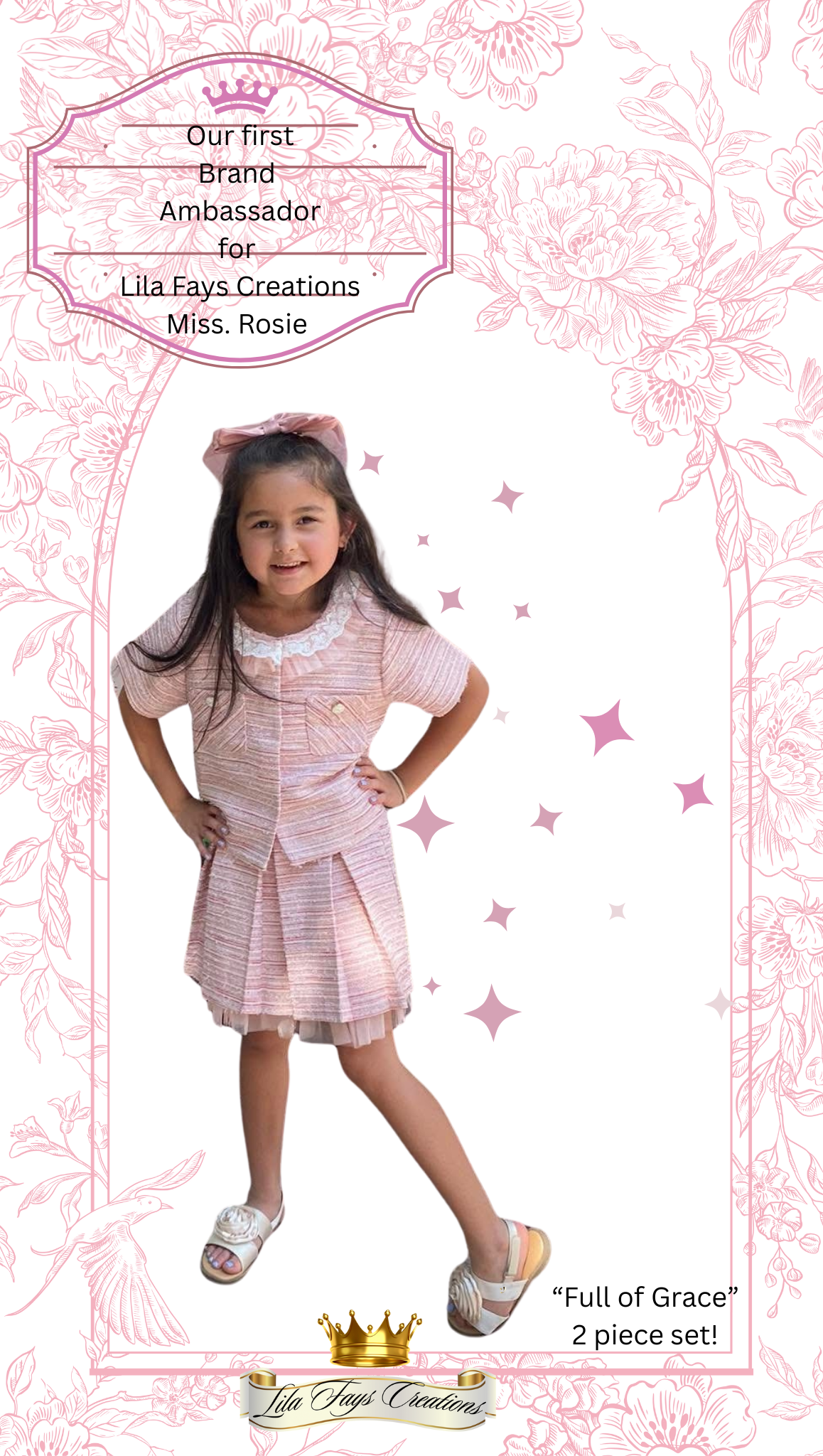 “Full of Grace” Tweed set