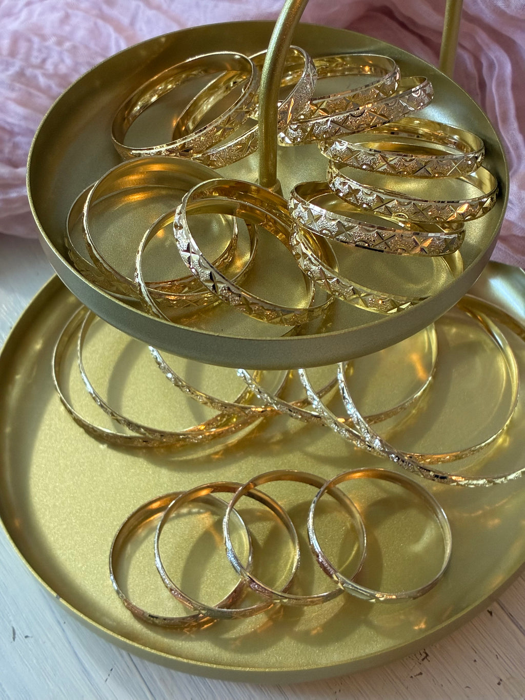 Adult Gold Bangles