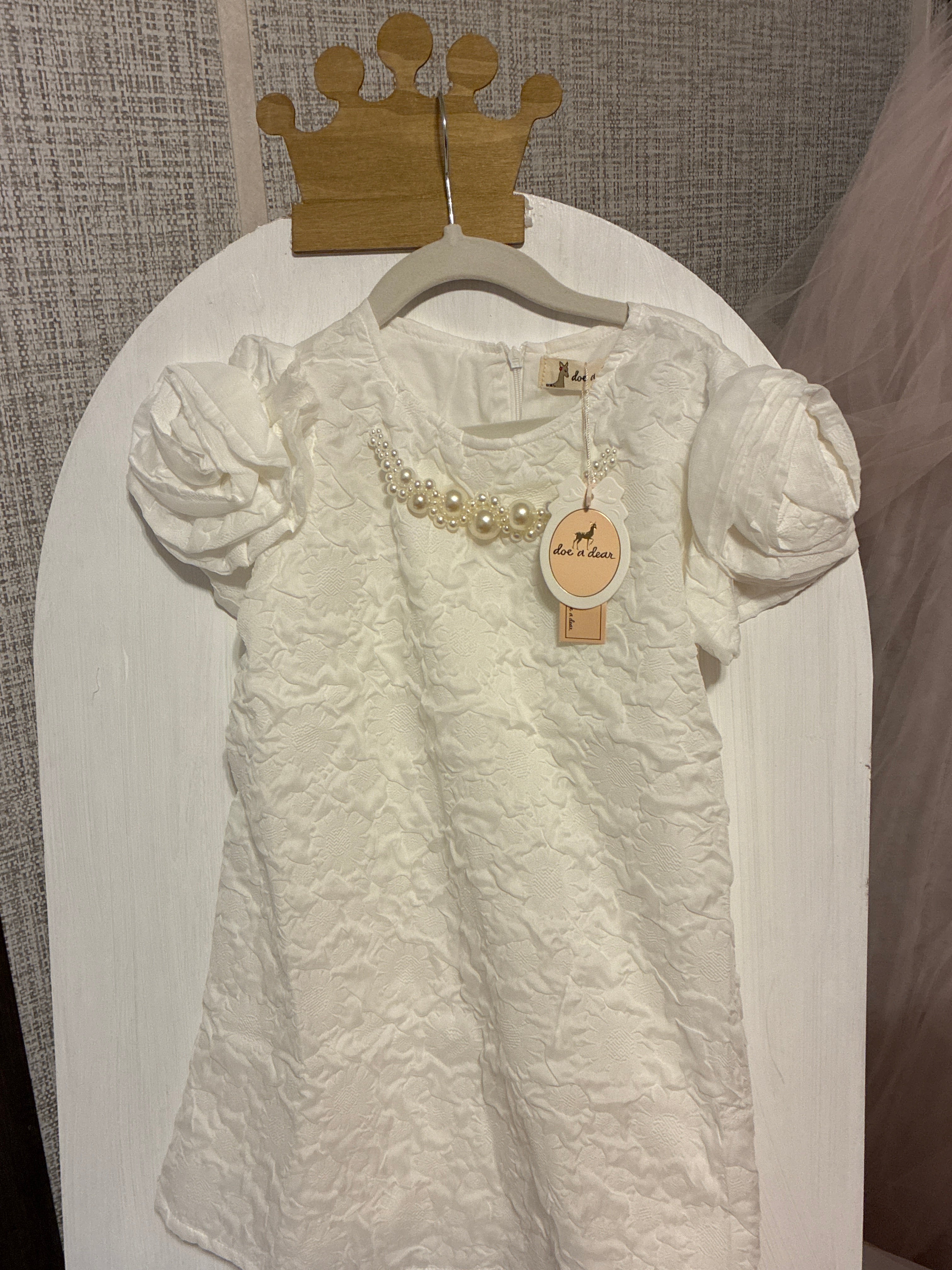 Pearl Petal-Girls Dress